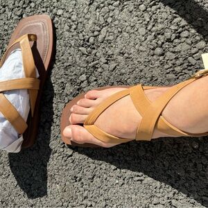 Mango flat sandals